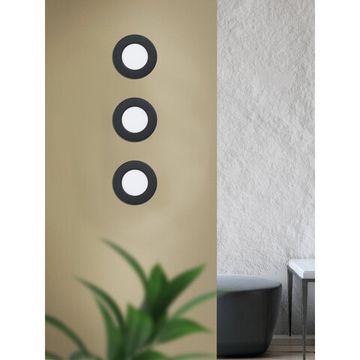 Светодиодный встраиваемый светильник 2,7W 4000K 99213 черный FUEVA 5 Eglo