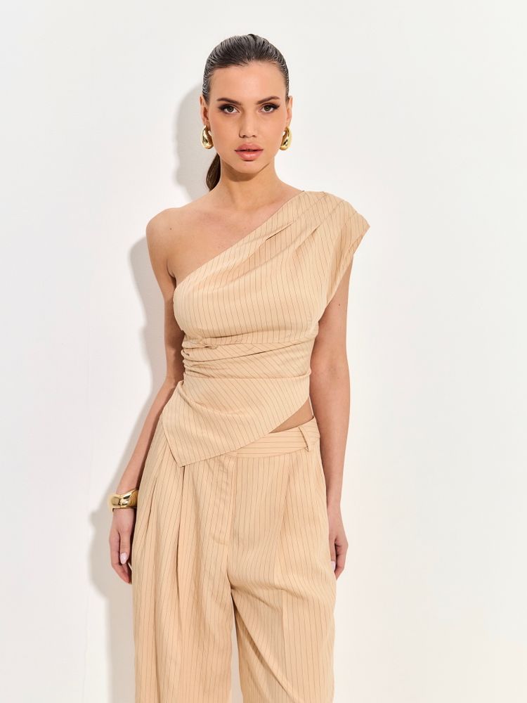 Брюки в полоску