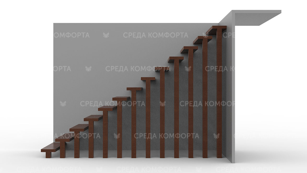 Деревянная лестница LSTN0017