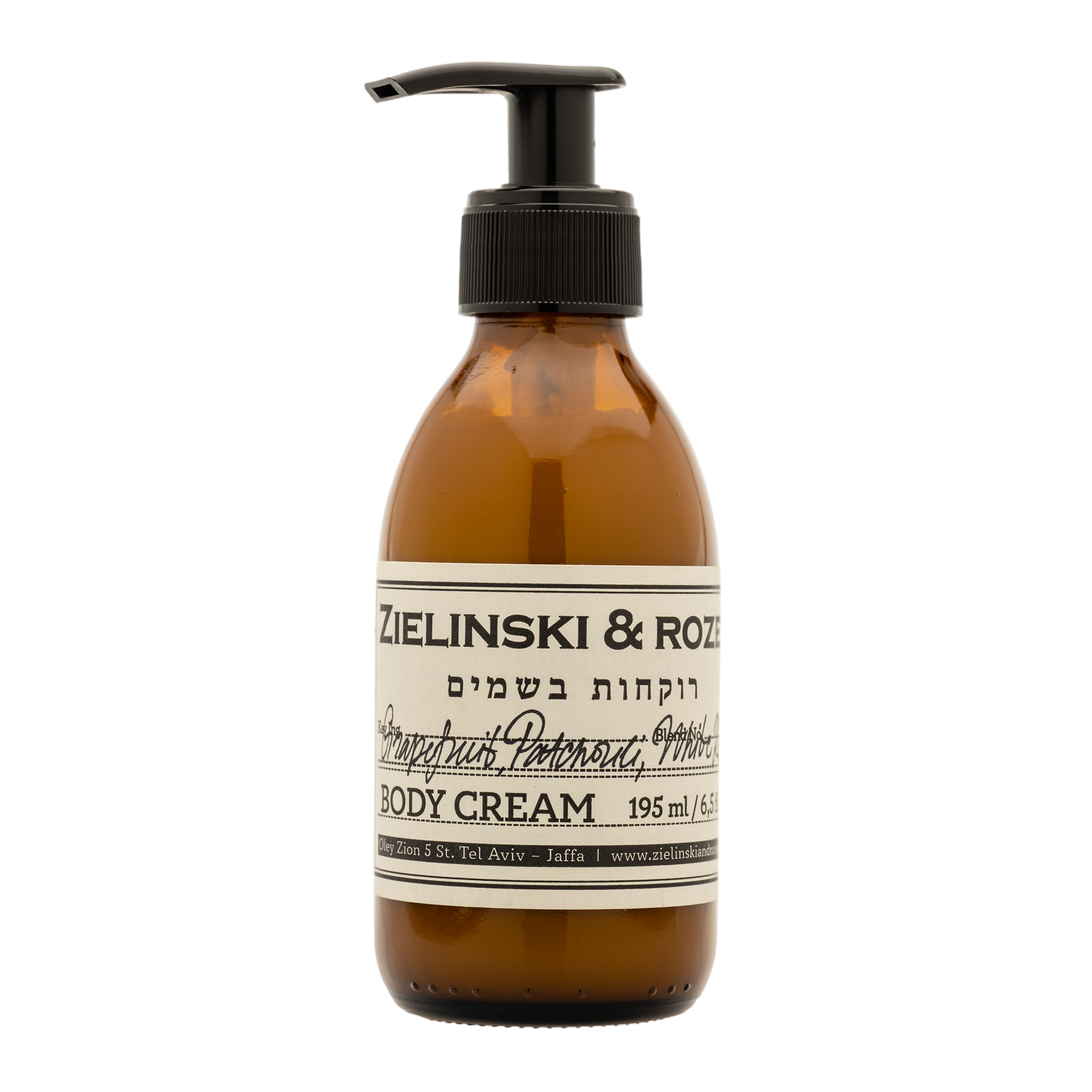 Крем для тела Грейпфрут, Пачули, Белая Роза