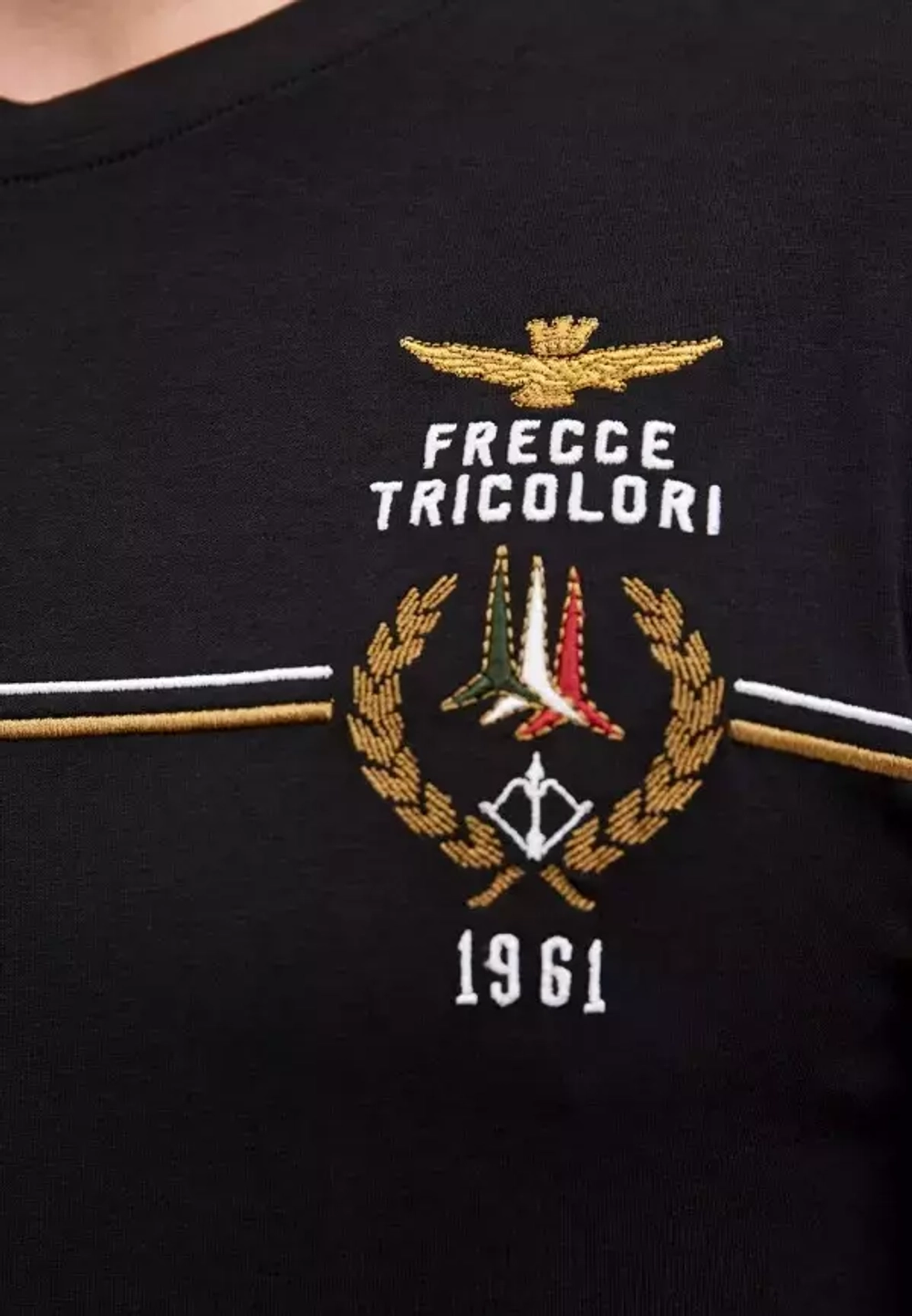 Футболка с логотипом AERONAUTICA MILITARE