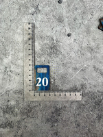 Номерки для гардероба 3х5 см