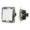 Механизм выключателя трехклавишный непроходной SWT-MK03-PL-WH-V (250V, 10A) Arlight 049896
