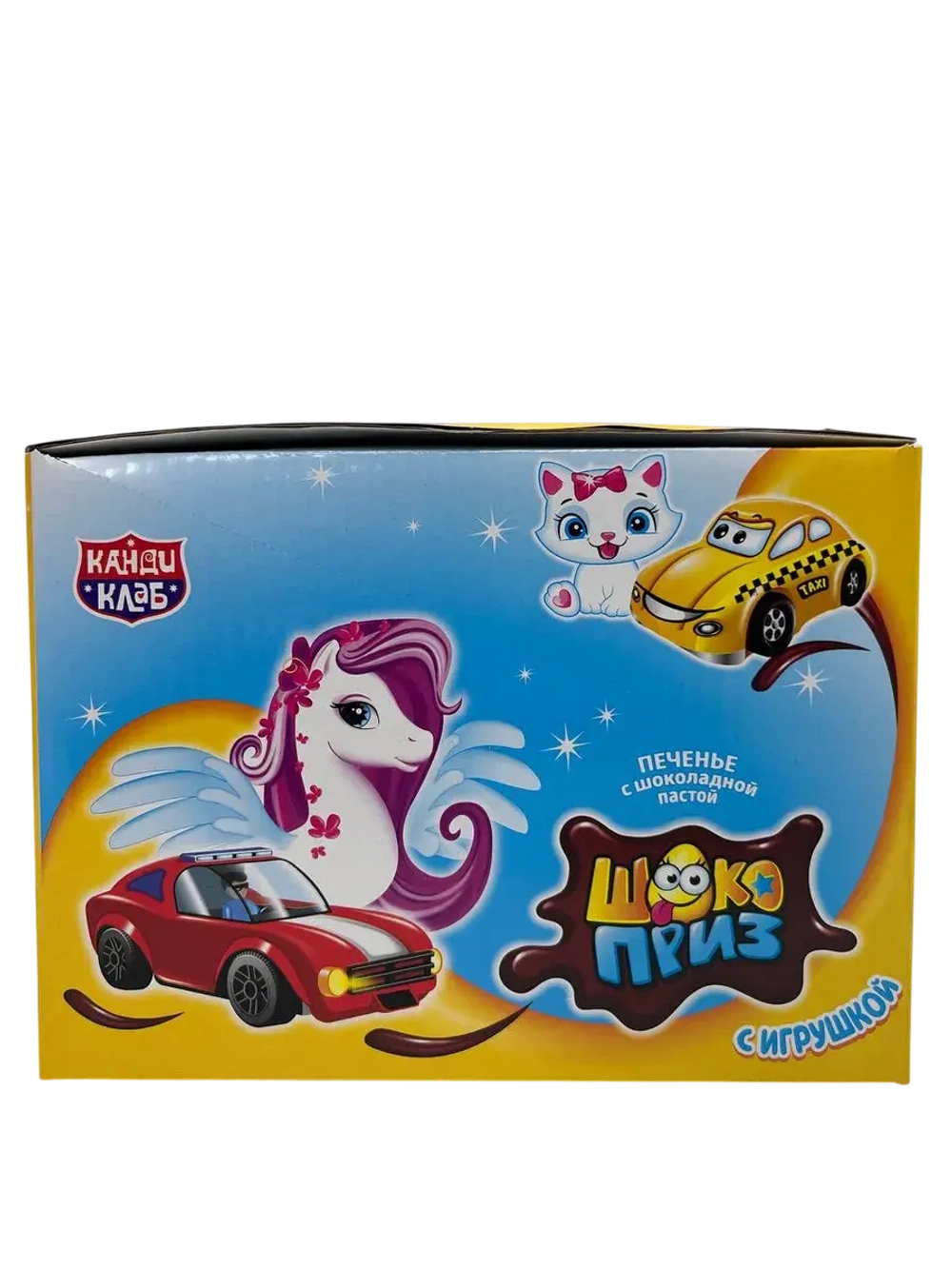 Печенье с шоколадной пастой и игрушкой Шокоприз