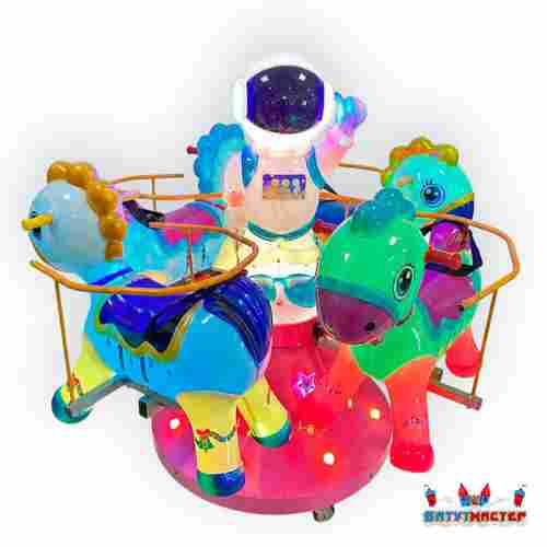 Детская качалка для парка «Полет на радуге» 1,4×1,4×1,4 м