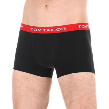 Мужские трусы боксеры набор 3в1 черные Tom Tailor 70162/6061