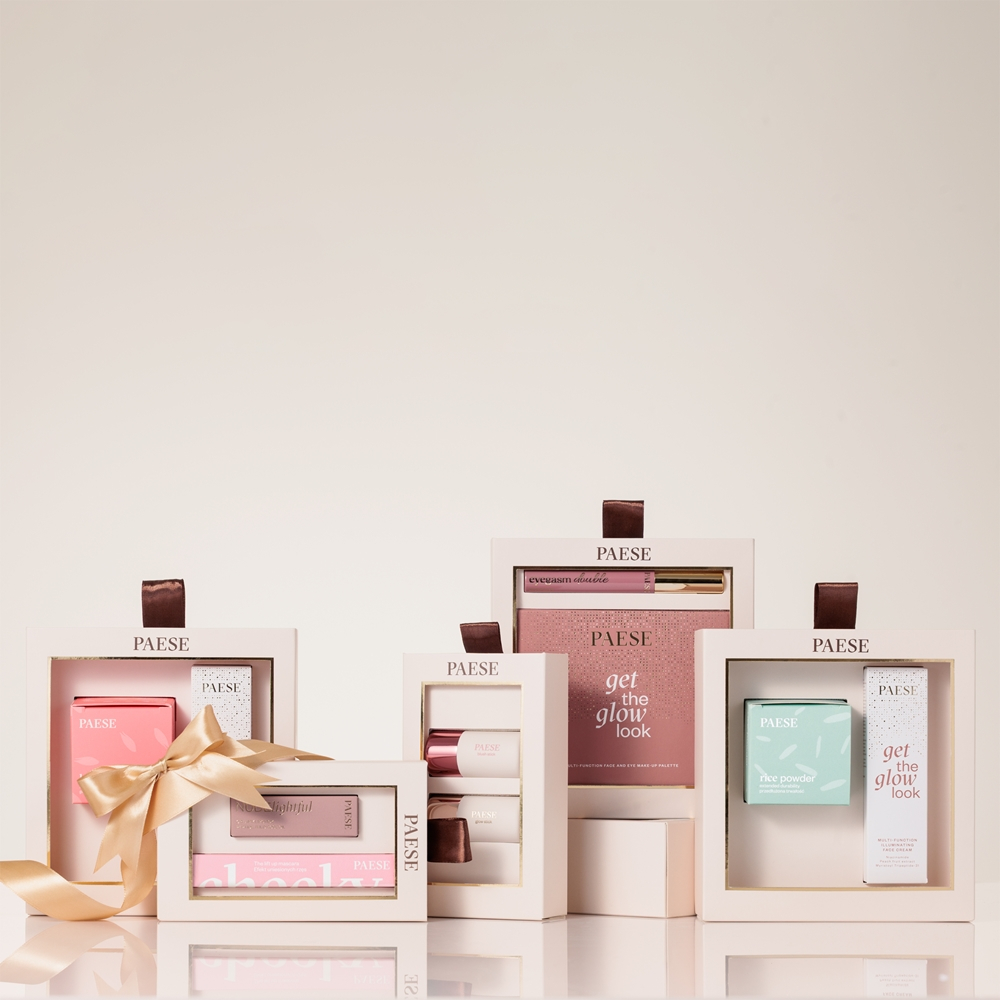 Paese Giftset Double Glow Look - Подарочный набор косметики, 0