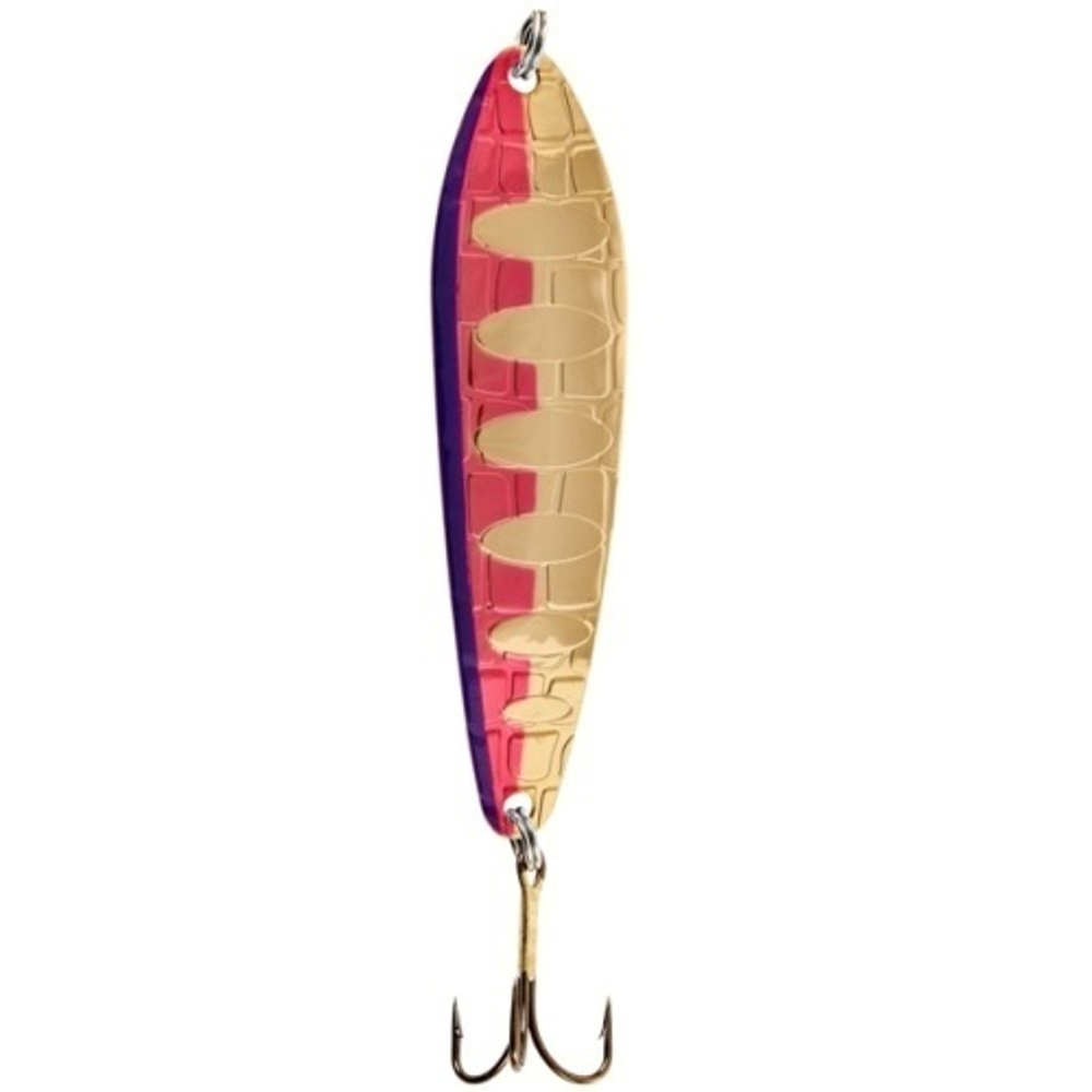 Блесна колеблющаяся LUCKY JOHN Croco Spoon Big Game Mission, 18 г, цвет 014, LJCSB18-014