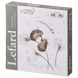 НАБОР ТАРЕЛОК ЗАКУСОЧНЫХ LEFARD "ЛОВИ СЧАСТЬЕ" 2ШТ. 20,5 СМ