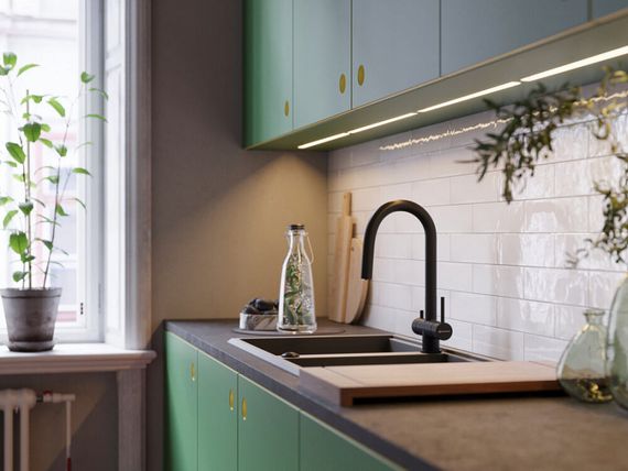 Мойка Omoikiri Tedori 86-2-GR Tetogranit/Leningrad grey