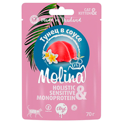 MOLINA Пауч для Котят и кошек Тунец в соусе, 70гр