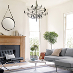 Pendant design lamp  2097 18 by Flos (Silver)