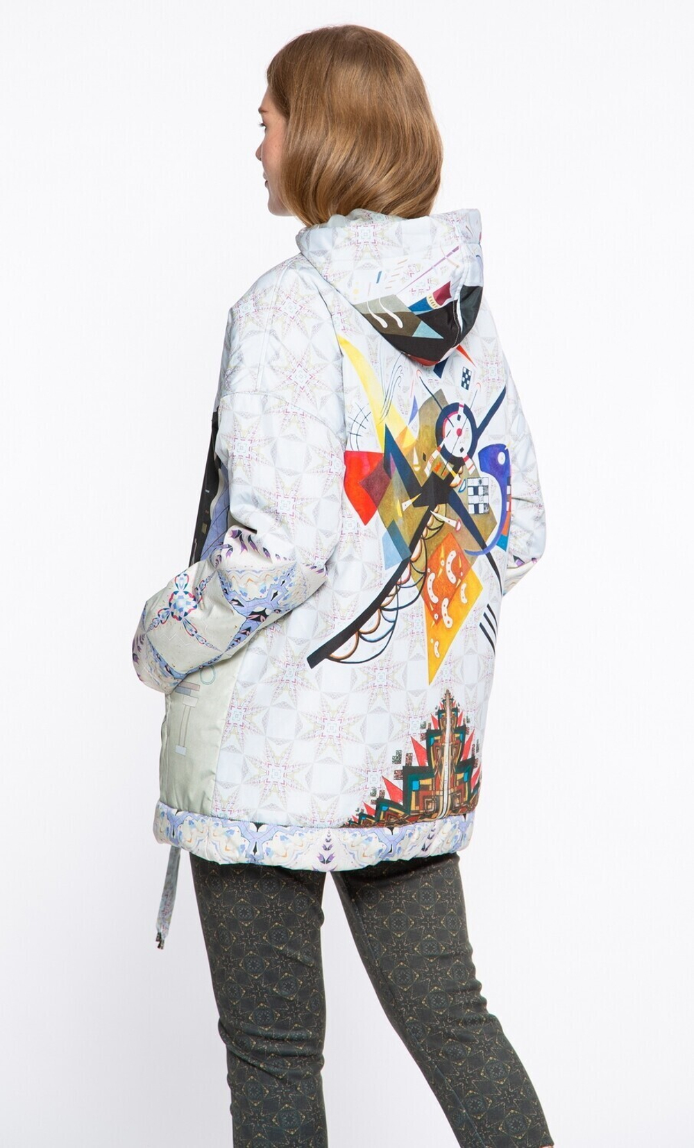 Куртка "Кандинский", по мотивам абстрактной живописи Василия Кандинского