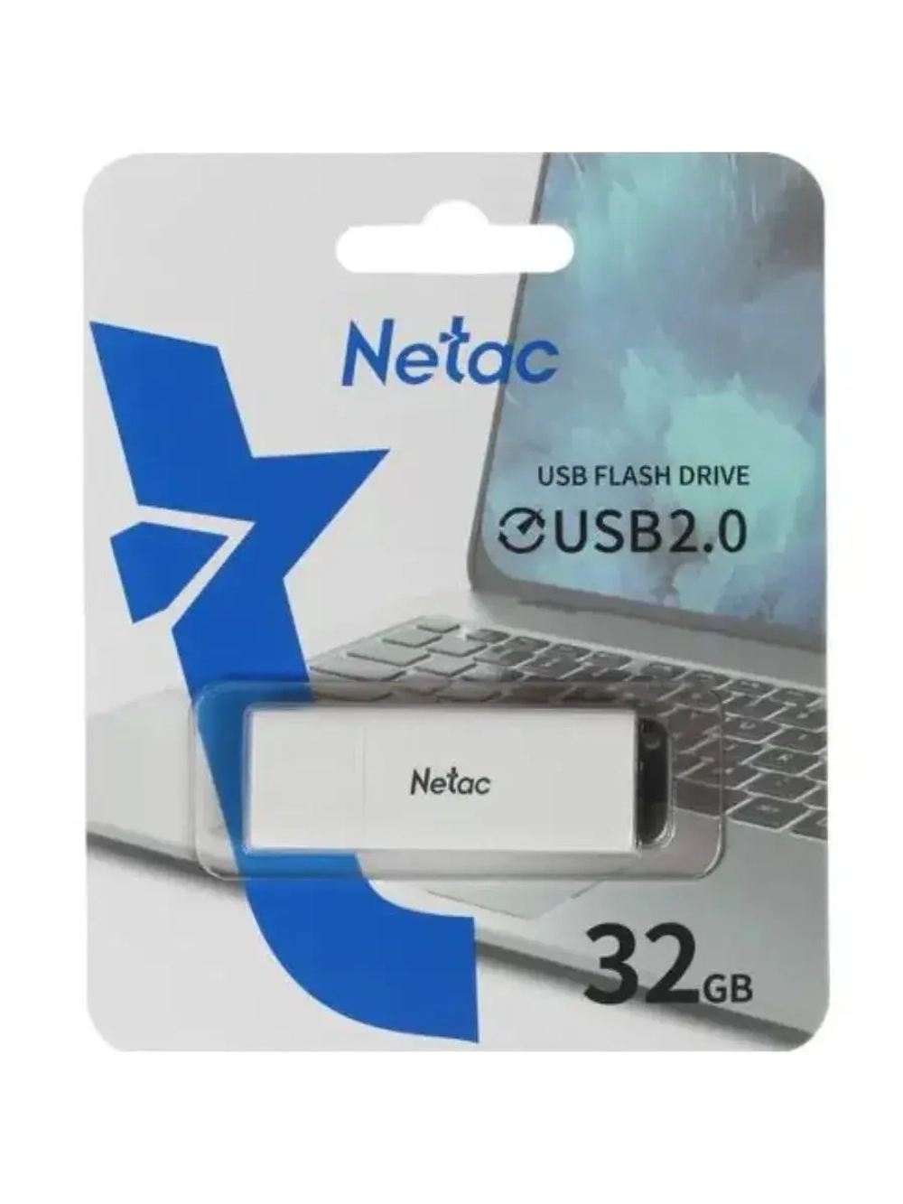 Память USB Flash 32 ГБ U185 NT03U185N-032G-20WH WHITE