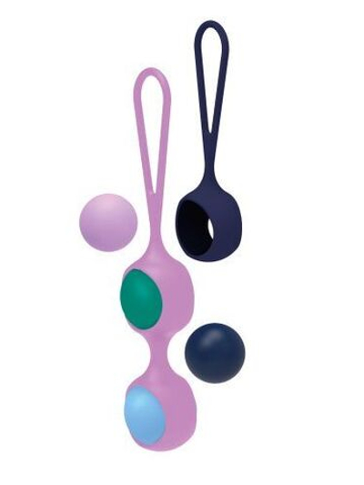 Вагинальный тренажер со сменными шариками Leset