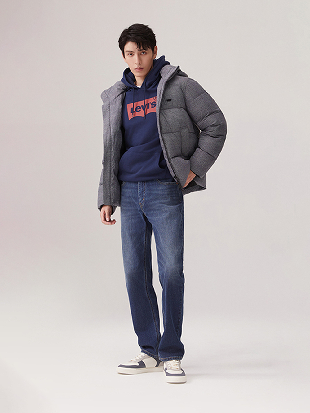 Мужские свободные джинсы Levi's 541 Athletic Taper 18181-0886, Утепленные