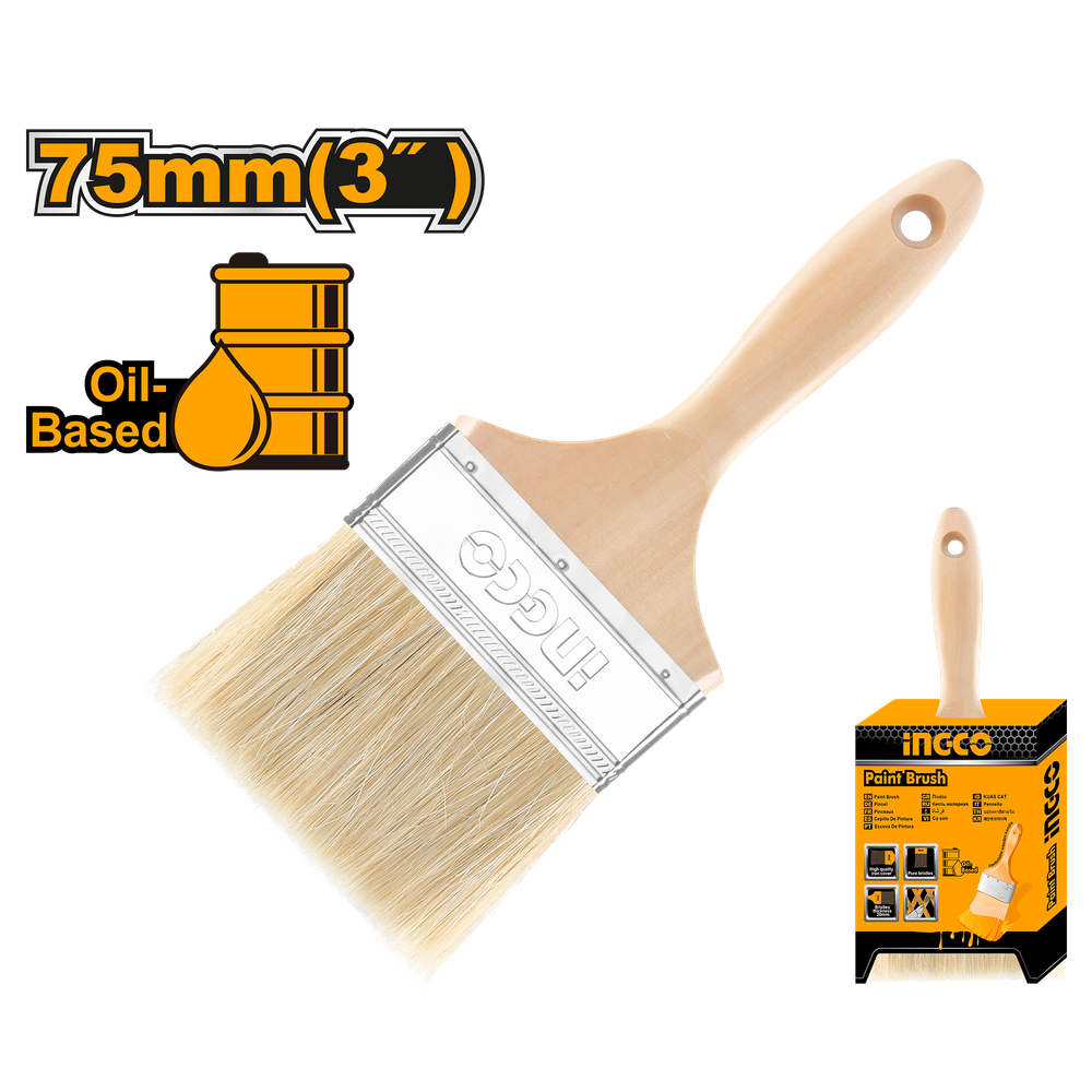 Кисть плоская 75 мм