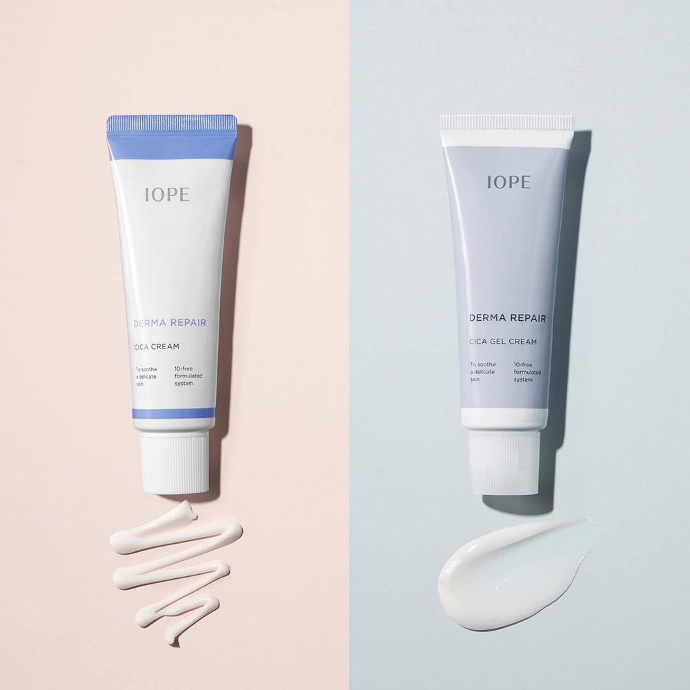 IOPE Derma Repair Cica Cream восстанавливающий премиум-крем с мадекассосидом