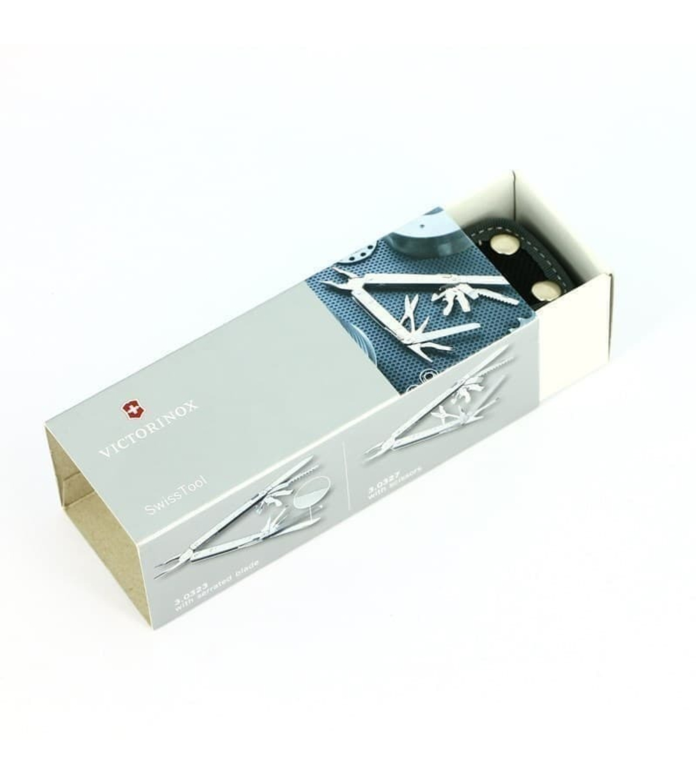 Мультитул VICTORINOX SwissTool, 115 мм, 286 г, 28 функций, в нейлоновом чехле (3.0323.n)