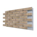 Негорючая термопанель ППС PRO Paradyz Viano Beige Elewacja 0,60 м², 1020x600 мм