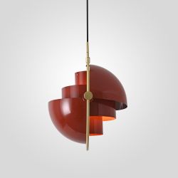 Подвесной светильник Louis Weisdorff Gubi Multi-lite Pendant Red