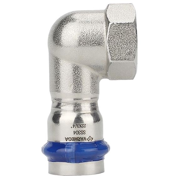 Угольник VARMEGA раструбный Inox Press ВР 35x1quot;