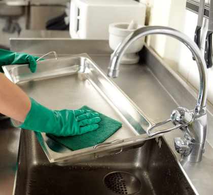 Ручная мойка посуды