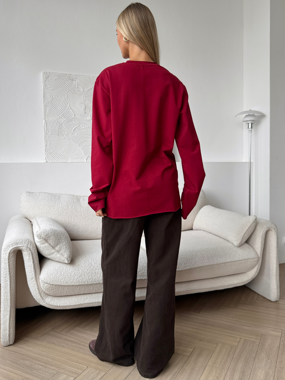 Лонгслив оверсайз