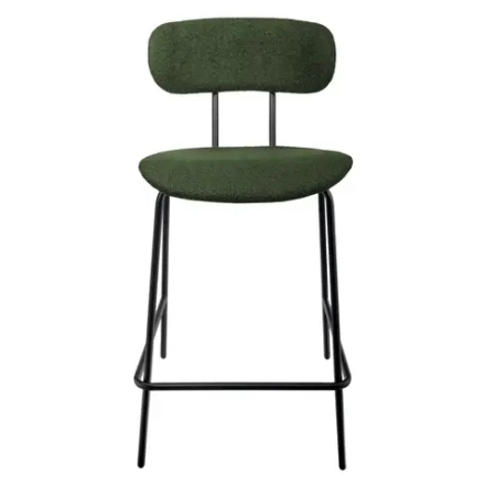 Стул полубарный Bradex Home Ant букле зеленый