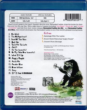 Barenaked Ladies / Talk To The Hand (Live In Michigan)(Blu-ray)