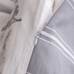 Комплект постельного белья Делюкс Сатин 100% хлопок на резинке LR440