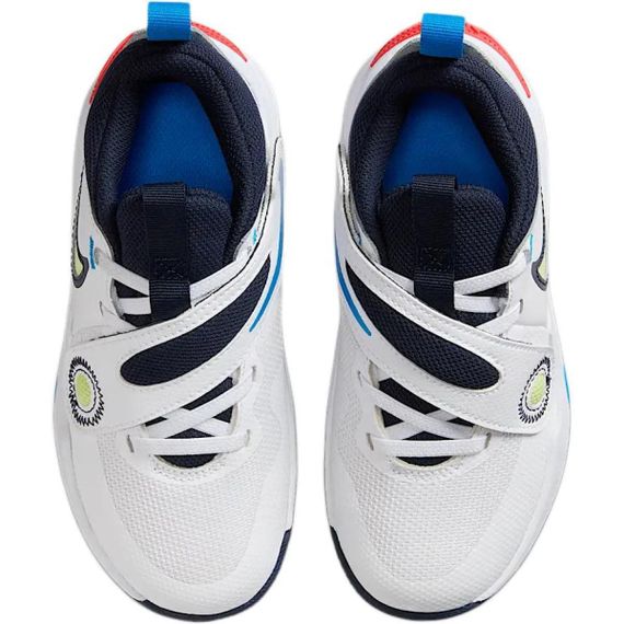 NIKE Team Hustle D 11 Детские баскетбольные кроссовки Низкие Белые Kids