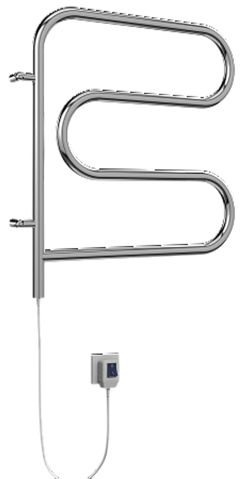 Полотенцесушитель Terminus Электро 25 F-обр 600х600 поворотный