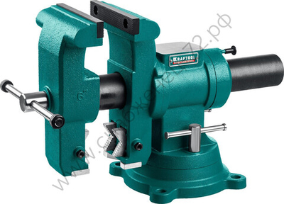 KRAFTOOL 3D-STEEL 150 мм, Слесарные тиски (32704-150)