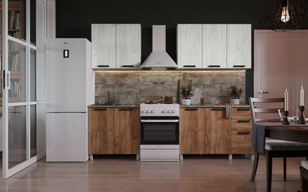 Кухня ДИОР готовое решение 2м