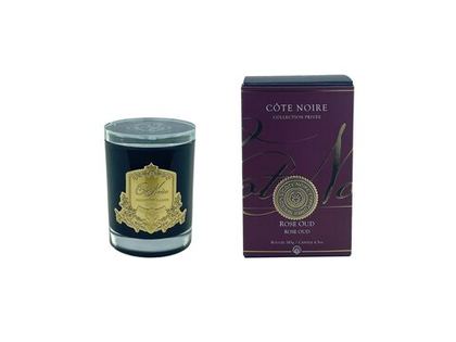 Свеча ароматическая ROSE OUDСвеча Cote Noire Черный / Золотой