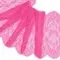 Кружево реснички розовый неон (30х270 см)