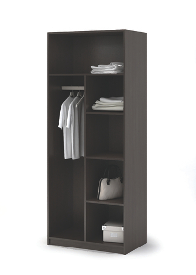 ШК 556 Бася ЛДСП шкаф с перегор.