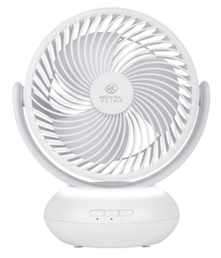 Портативный аккумуляторный вентилятор Royal Clima RSF-0701E-WT