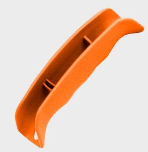 Ручка для ведра и пакетов 12мм  съемная  оранж.  PROFI  /314-003