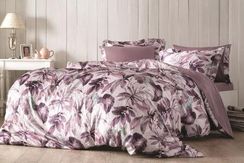 Постельное белье  PIANTE фиолетовый TIVOLYO HOME Турция