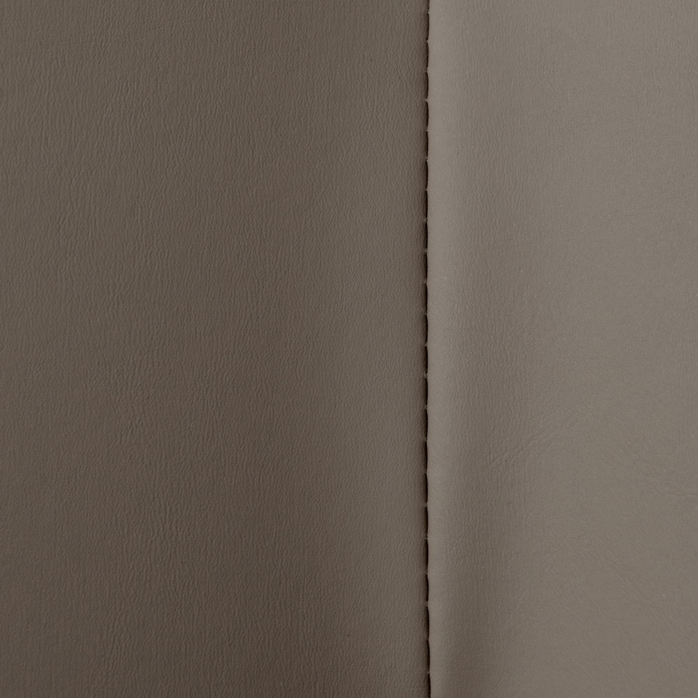 Комплект кресло HUG латте, экокожа, шенилл с оттоманкой латте, экокожа