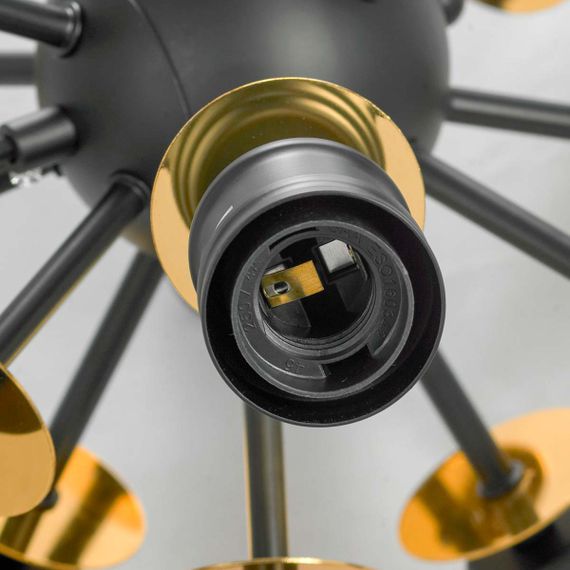 Подвесная люстра Lussole Lgo ELMIRA LSP-8206-G