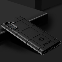 Чехол для Samsung Galaxy Note 10 цвет Black (черный), серия Armor от Caseport