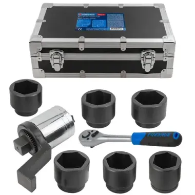 Мультипликатор (7500N/m,коэф-т усиления 1:25.8,входной квадрат 12.7мм,выходной квадрат 40мм,головки:65,70,75,80,85,90мм),в кейсе Forsage F-MDS-75