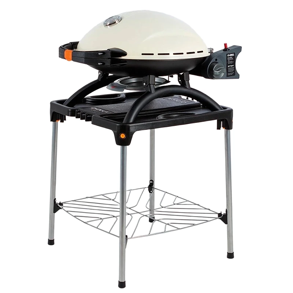 O-Grill 900MT bicolor газовый гриль BLACK- CREAM 900MT_CREAM