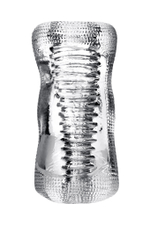 Мастурбатор нереалистичный Asha прозрачный 14 см