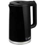 Чайник из нержавеющей стали 1,7л «ENERGY» черный E-208, двойной корпус