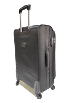 Тканевый чемодан 4Roads 6089 Черный (XL)