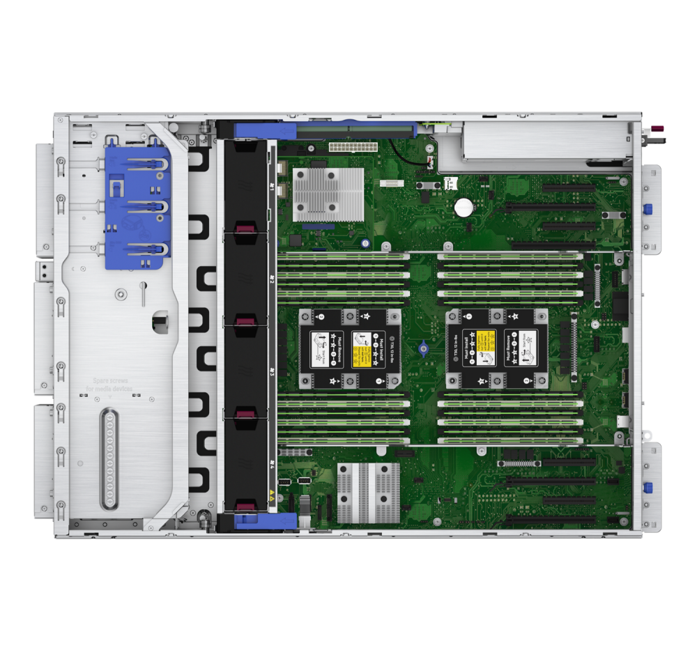 Башенный сервер - HP Enterprise ProLiant ML350  Gen10, 4U Башня, 8x 2.5“, 1x Xeon[4208] 8 Cores, 16Gb, P22094-001